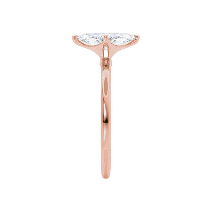1 CT Marquise Solitaire Lab Grown Diamond Engagement Ring