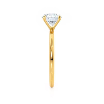 1.01 CT Emerald Solitaire Lab Grown Diamond Engagement Ring
