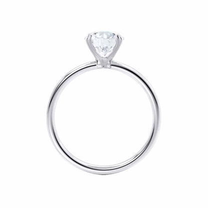 1.2  CT Radiant Solitaire Lab Grown Diamond Engagement Ring