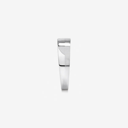0.08 TCW Cushion Lab Grown Diamond Two Stone Men's Wedding Band