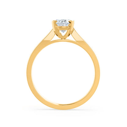 1.2 CT Round Solitaire Lab Grown Diamond Engagement Ring